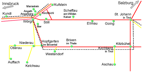 Soell Söll, Austria Location Map