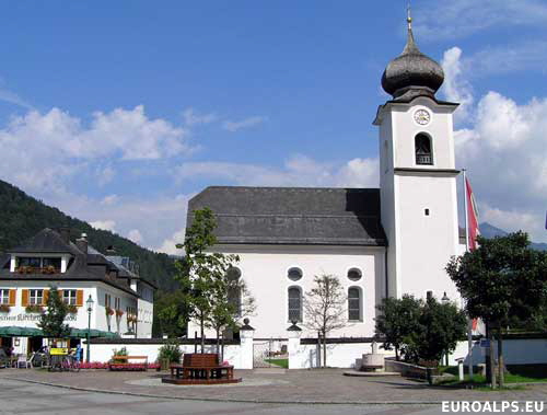 Church, Strobl am Wolfgangsee, Austria