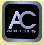Arctic Cooling Freezer 64 Pro Cooler - Embossed Sticker 24mm x 24mm