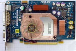 ASUS nvidia Geforce 6600 GT video graphic card